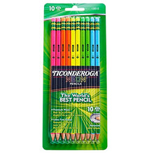 Dixon® Neon Colored Pencils, Assorted, Pack Of 10