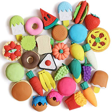 30 Mini Erasers