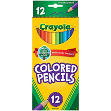 Crayola Colored Pencils, 12 Count, Colored Pencil Set
