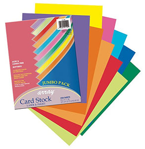 Color Cardstock 250 Sheets (2406904594496)