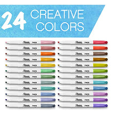SHARPIE S-Note Creative Markers, Assorted Colors, Chisel Tip, 24 Count