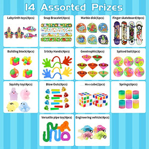 68 pcs Party Favors for Kids, Pinata Stuffers Goodie Bags Fillers for Kids Birthday Party Treasure Box Prize Box Toys Carnival Prizes for kids classroom Assortment Party Toys Fidget Party Favors Bulk