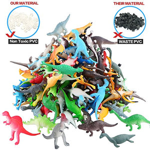 72 Mini Dinosaur Toys