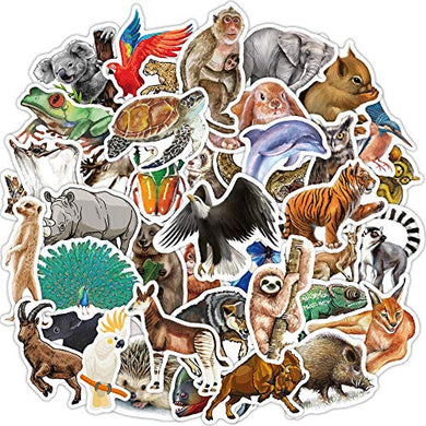 80 Animal Stickers