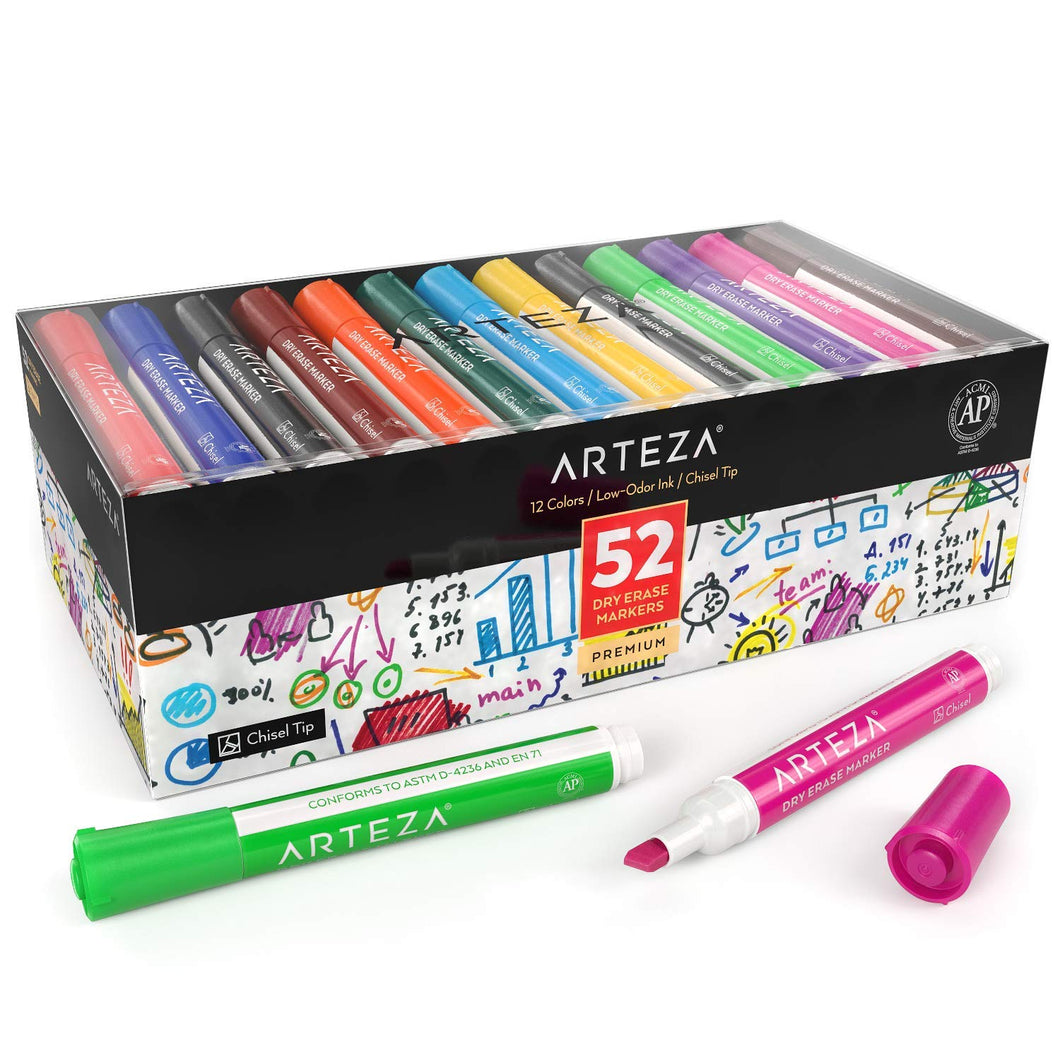 52 Dry Erase Markers