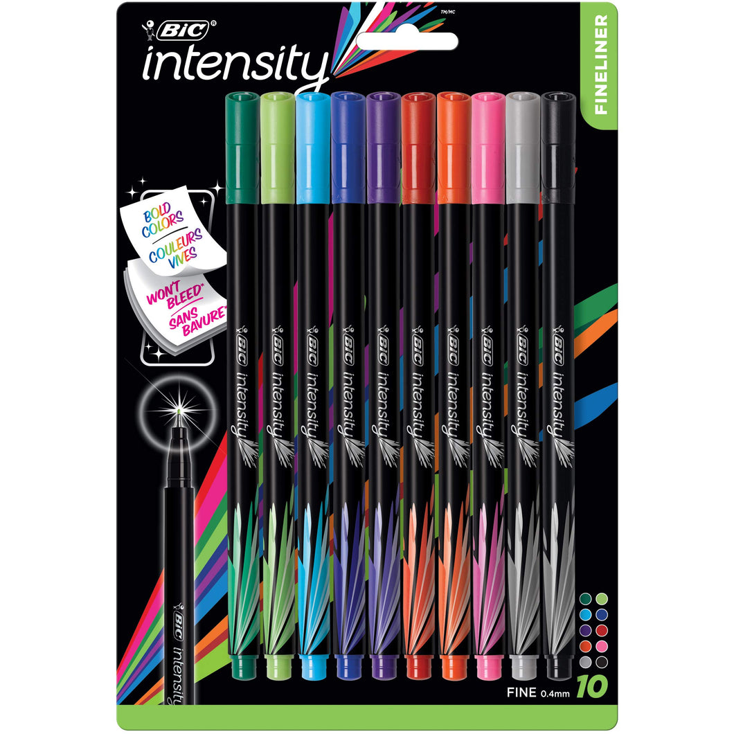 10 Fineliner Marker Pens