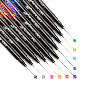 10 Fineliner Marker Pens