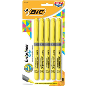 5 Yellow Highlighters