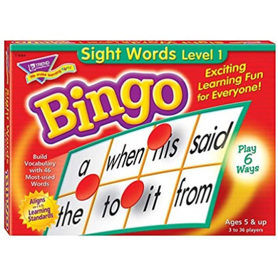 Sight Words Bingo