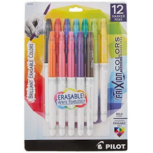 12 Erasable Pens