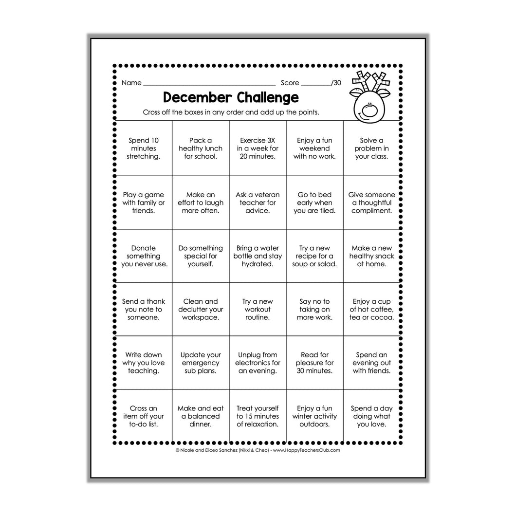 December 2021 Challenge