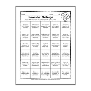 November 2021 Challenge