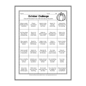 October 2021 Challenge