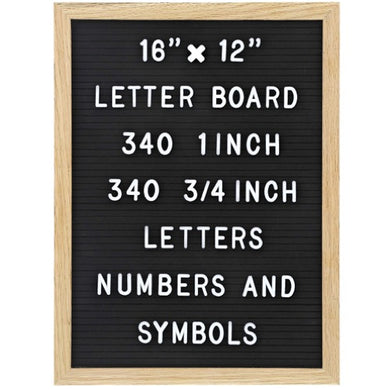 Felt Letter Board