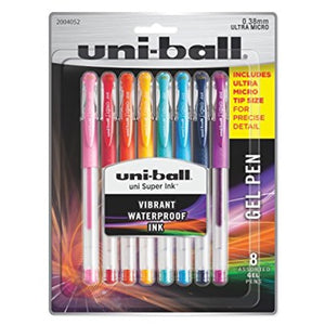 8 Gel Pens