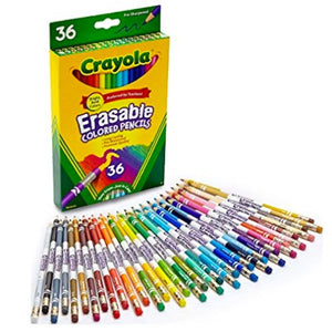 26 Erasable Colored Pencils