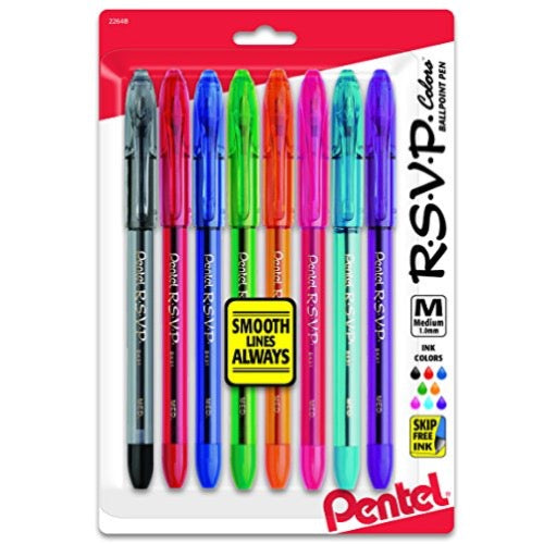 8 Color Pens