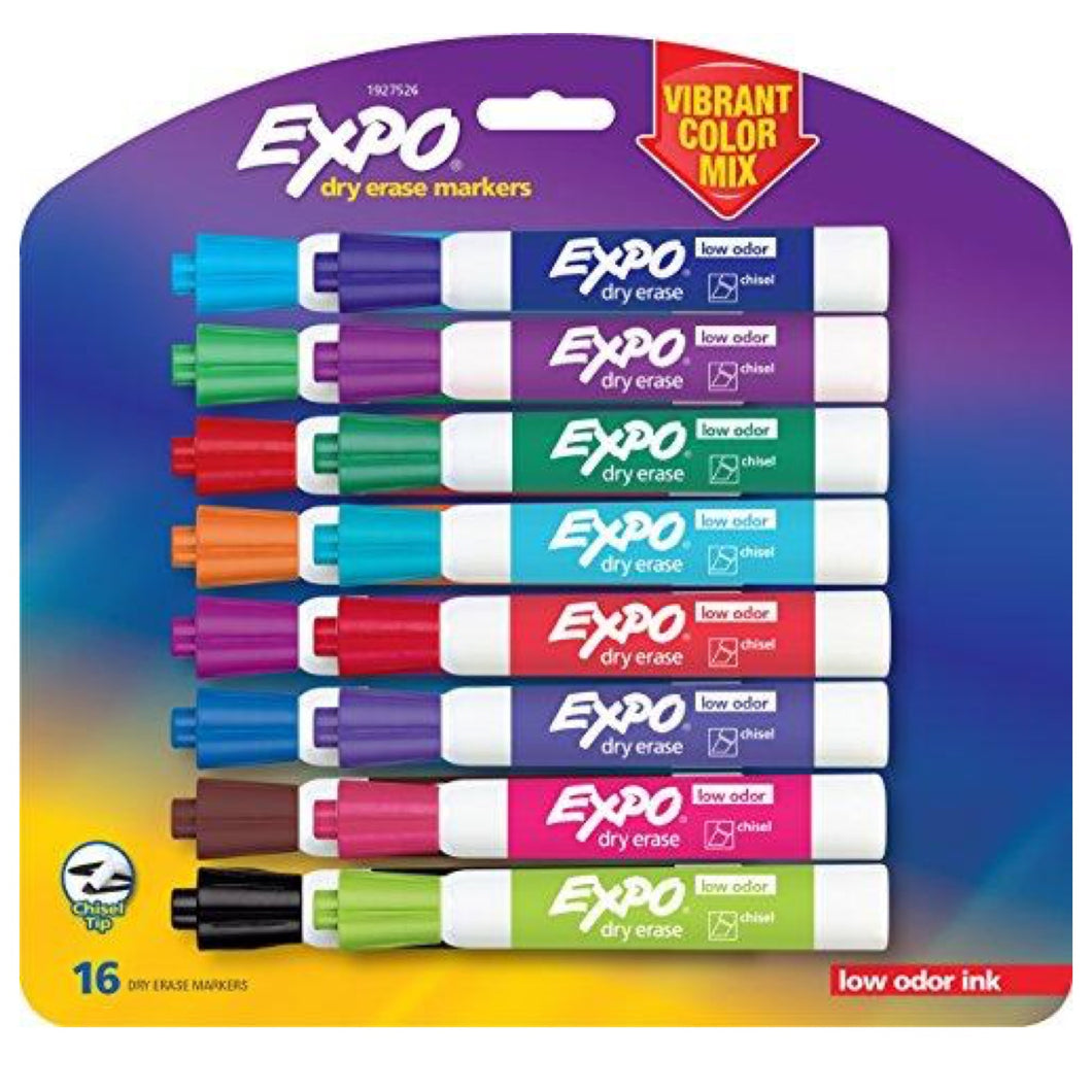 16 Dry Erase Markers