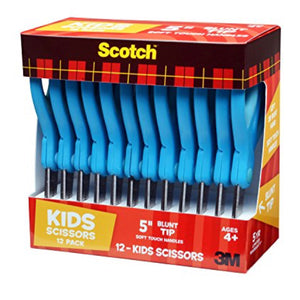 12 Kid Scissors Set